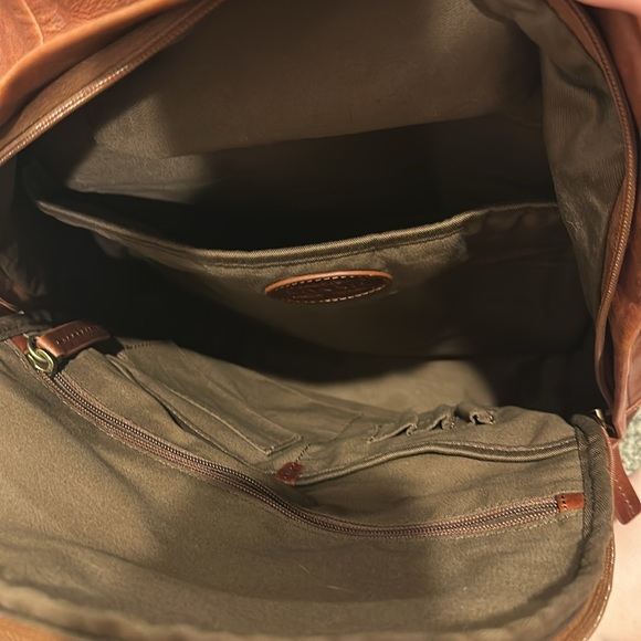 Genuine Leather Fossil Backpack - Picture 6 of 6